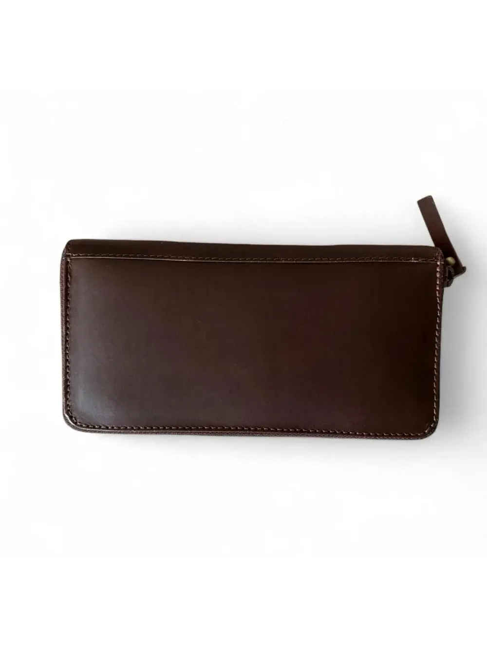 Montana Hudson Genuine Leather Zip Around Wallet Handcrafted